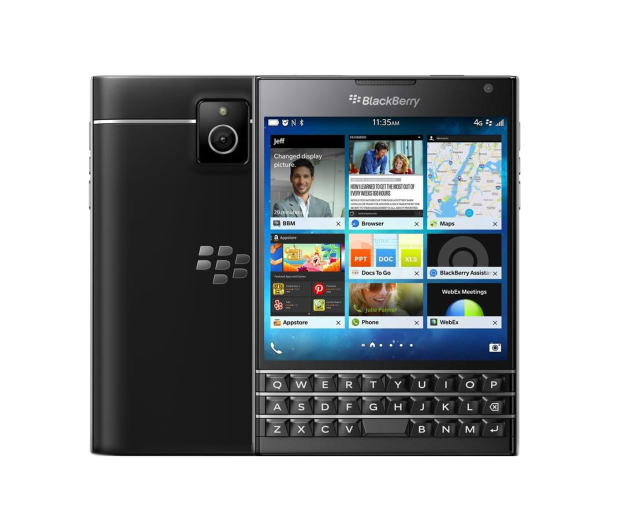 BlackBerry Passport czarny - 219824 - zdjęcie